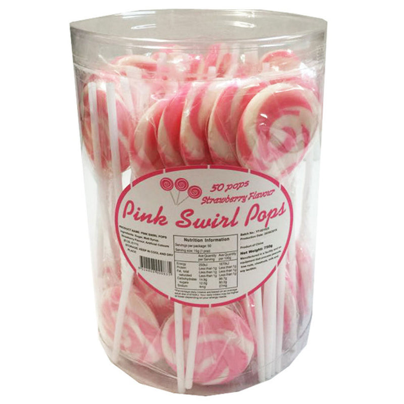  Piruletas Swirl Pops (50x15g)