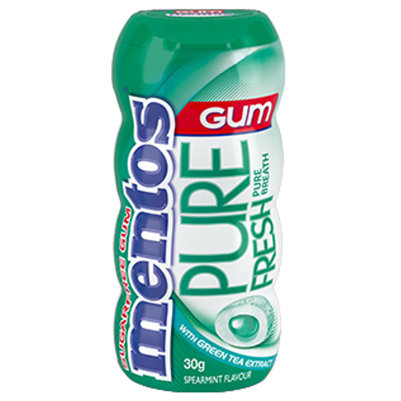  Mentos Chicle Puro Fresco Sin Azúcar 30g 10uds