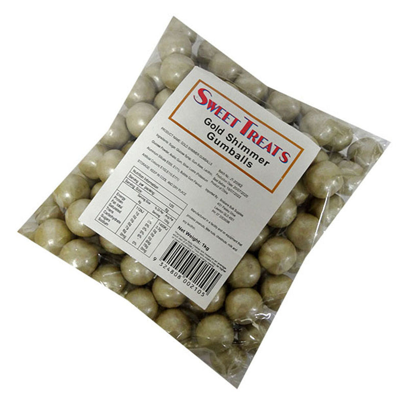 Sweet Treats Shimmer Gumballs Bulk 1kg