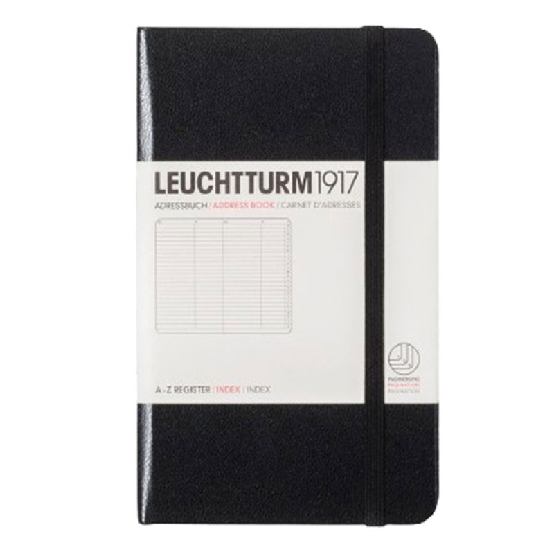 A-Z Address Book with Hardcover (Black)