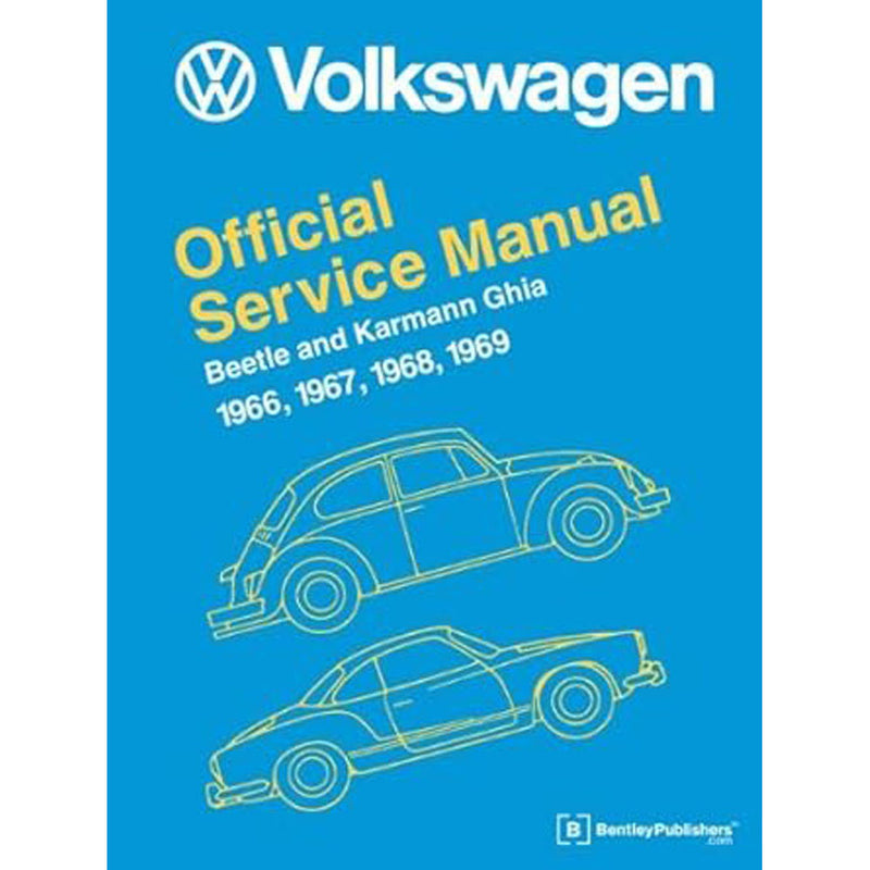 Beetle/Bug & Karmann Ghia Repair Shop Manual Reprint