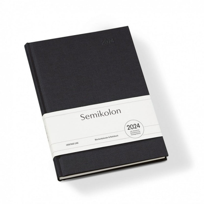 Semikolon 2024 Weekly Planner & Notebook A5