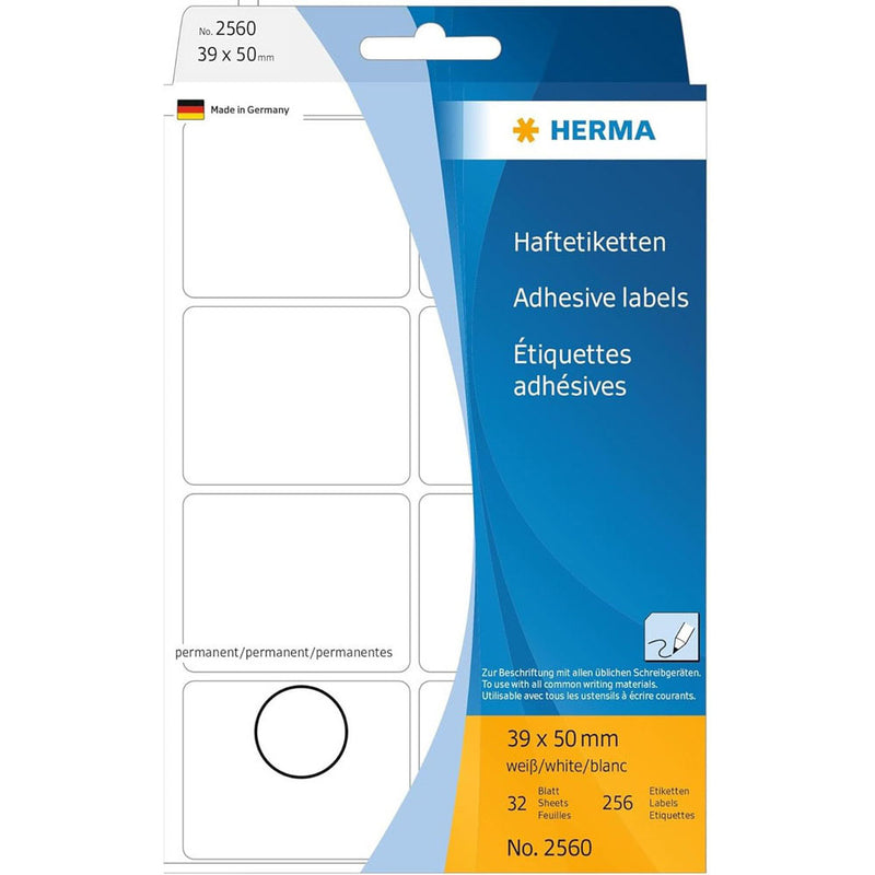 Herma Multi-Purpose Adhesive Labels White