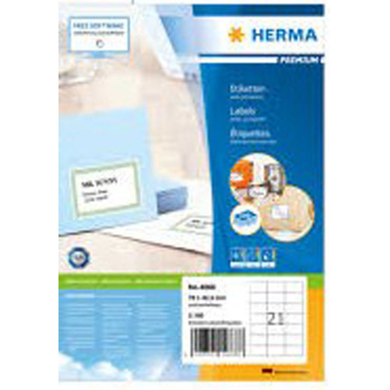 Herma Premium Labels A4 70mm 100pc