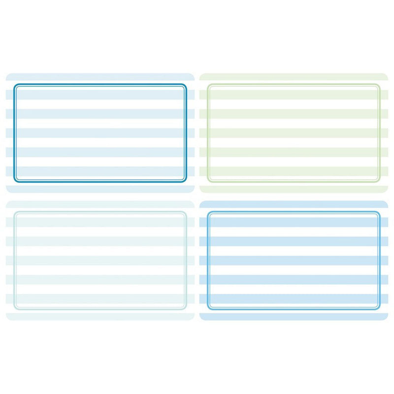 Herma Movable Striped Write-On Labels (52x82mm)