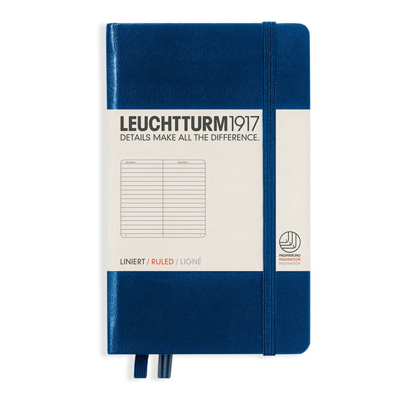 Leuchtturm Hardcover Ruled Notebook A6