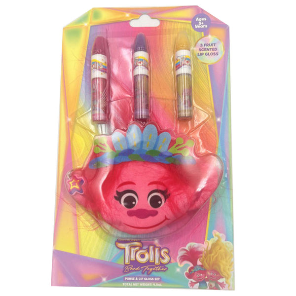 Trolls Lipgloss and Purse Set