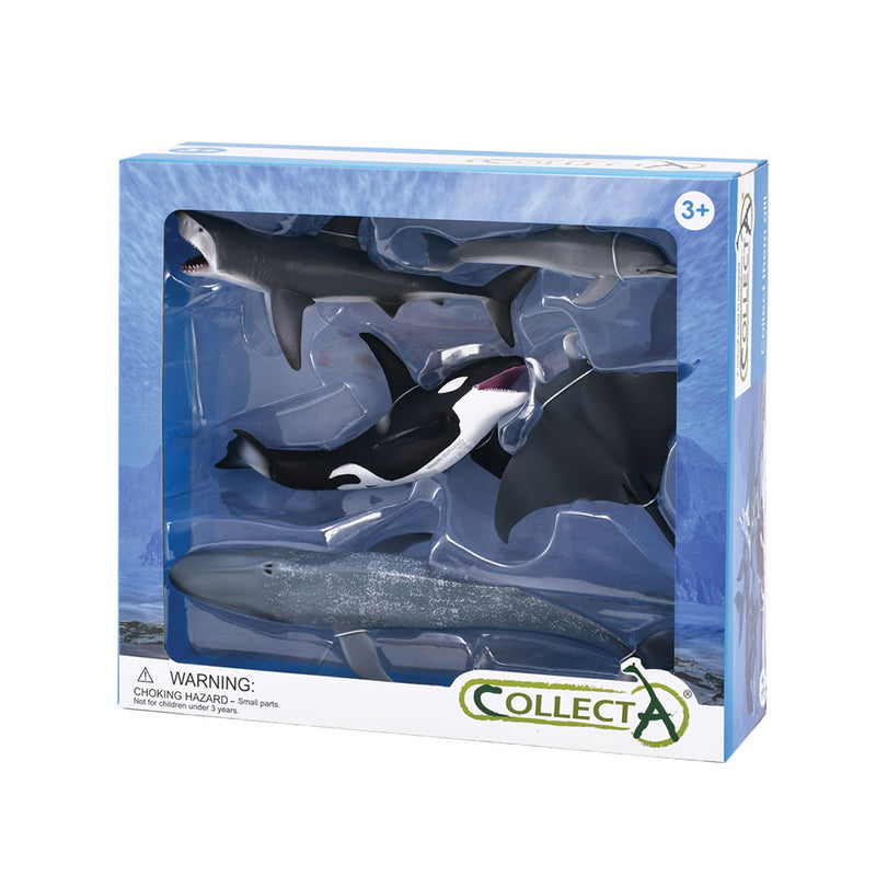  Set de regalo con figuras de animales de CollectA Sea Life