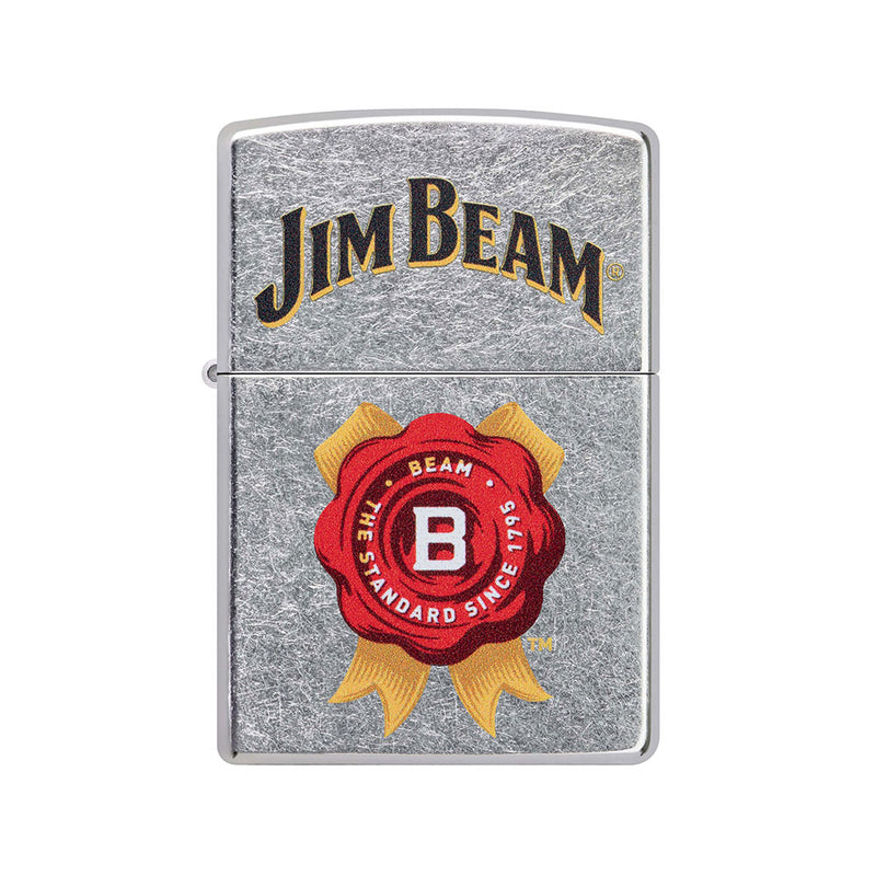 Zippo Jim Beam Street Chrome Windproof Lighter