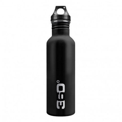 Single Wall Stainless Steel Bottle (Matte Black)