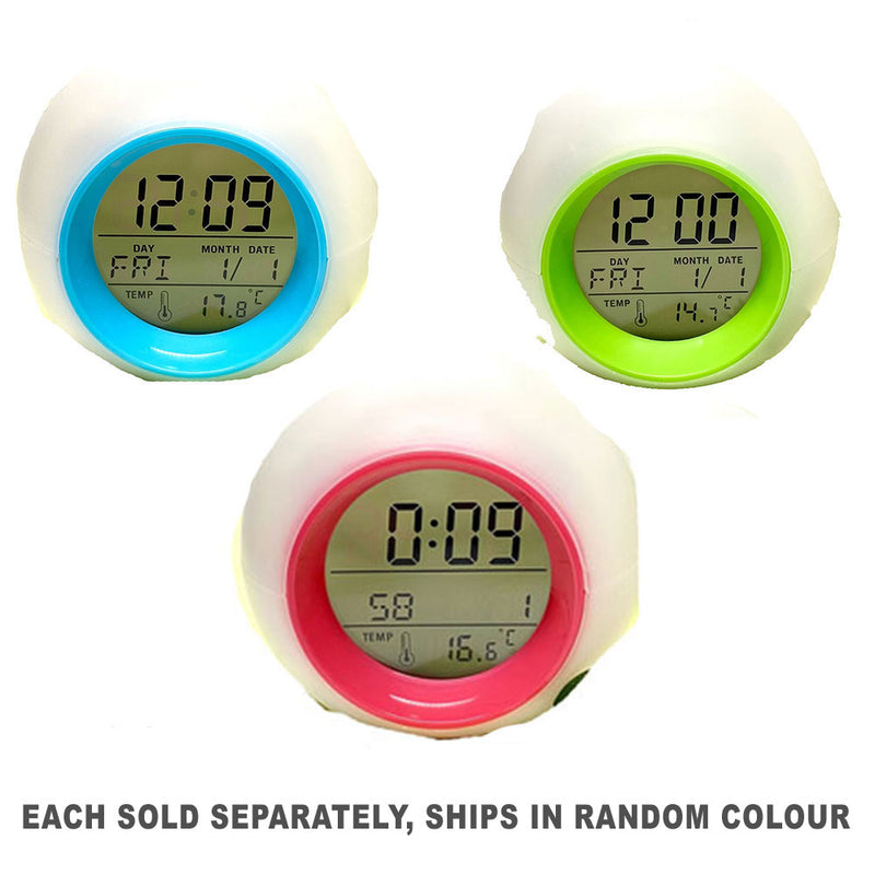 Reloj digital multifuncional de Rainbow Light