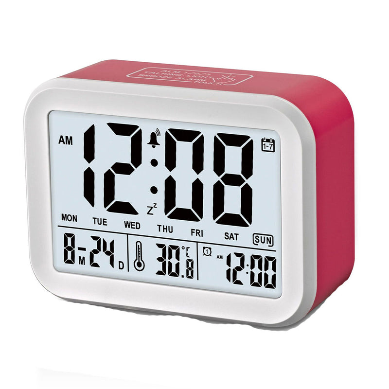 Palmer Multifuncional LCD Talking Clock