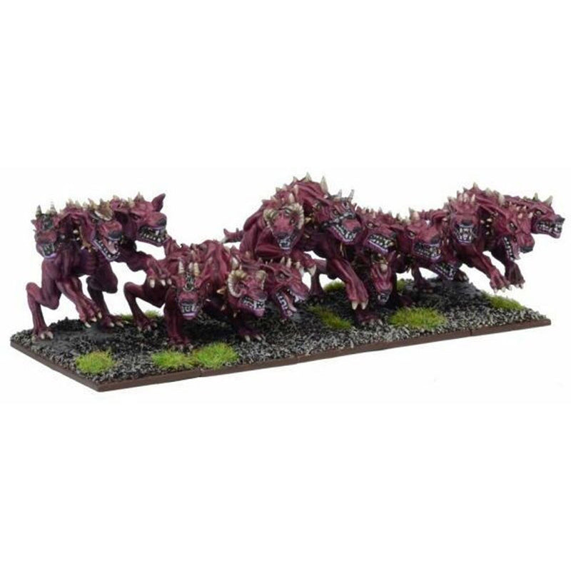 Kings of War Forces of the Abyss Hellhound Troop Miniature