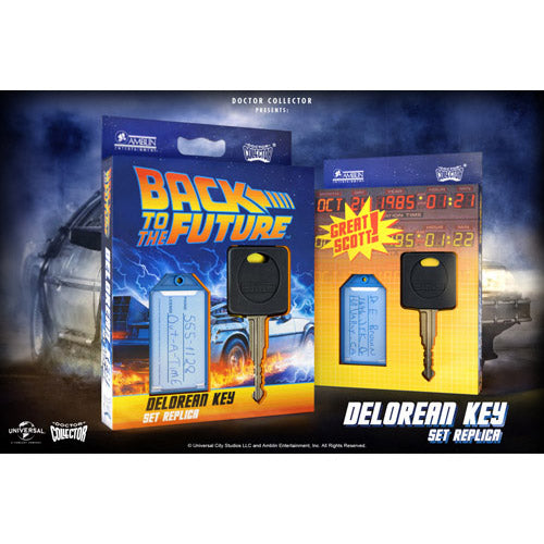 Back to the Future Delorean Key Figure