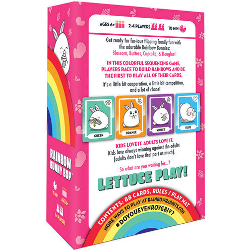 Rainbow Bunny Bop Family Game