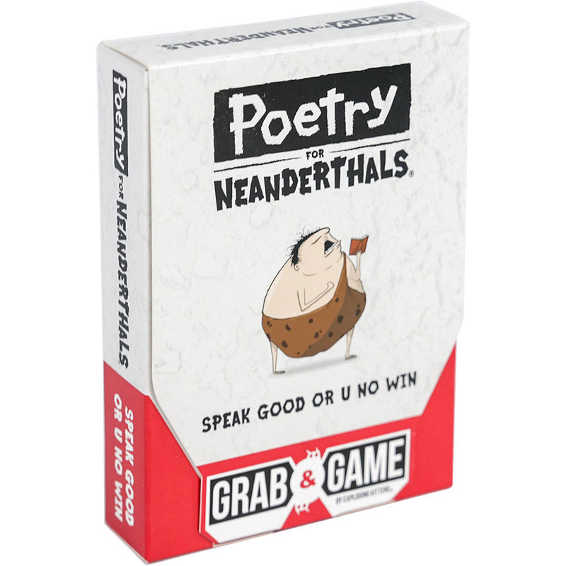 Grab & Game Poetry for Neanderthals Party Game