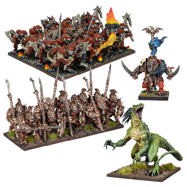 Kings of War Salamander Army Miniature