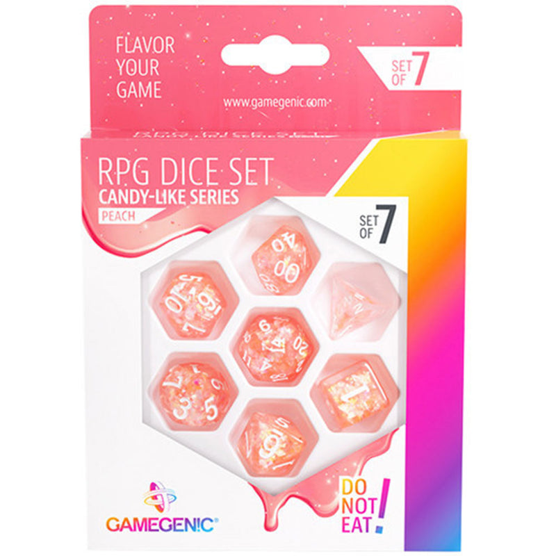  Gamegenic Candy-like Series Juego de dados RPG 7 piezas