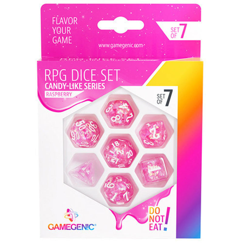  Gamegenic Candy-like Series Juego de dados RPG 7 piezas