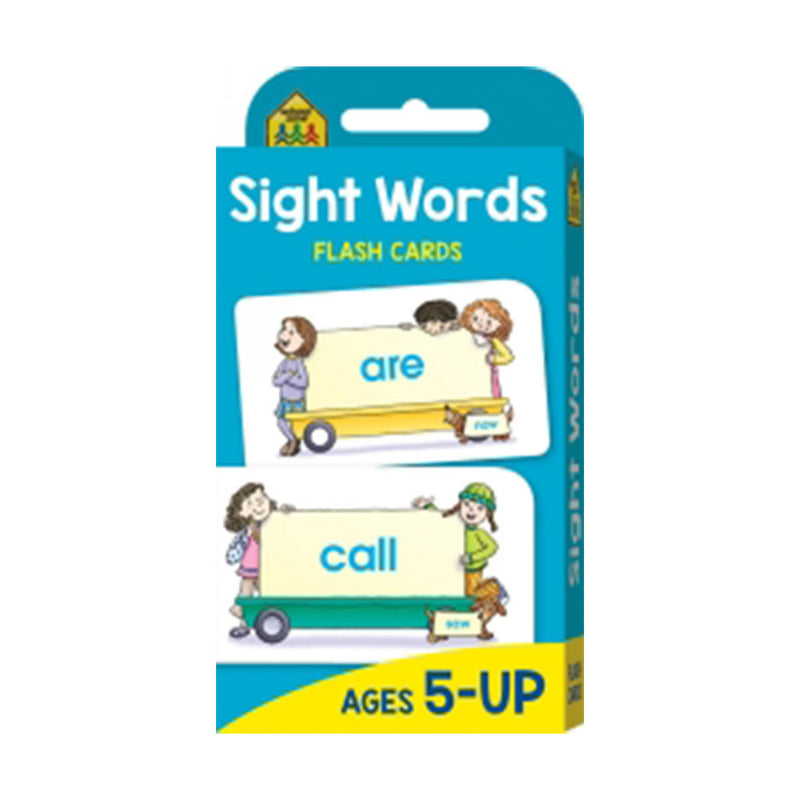 School Zone Baginning Sight Words Flash Cards