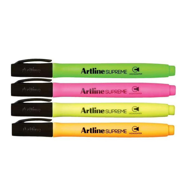 Artline Supreme Highlighter (pack of 4)