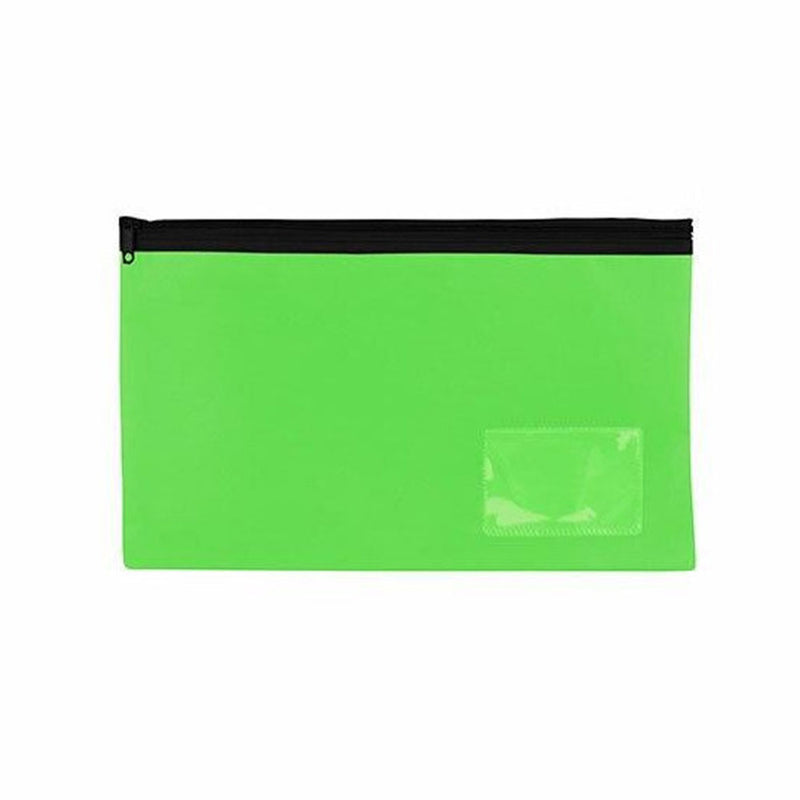 Celco Bright Pencil Case W/ 1 Zip (verde lima)