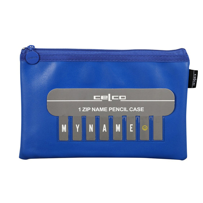 Celco 1 Zip Pencil Case 250x130mm (Blue)