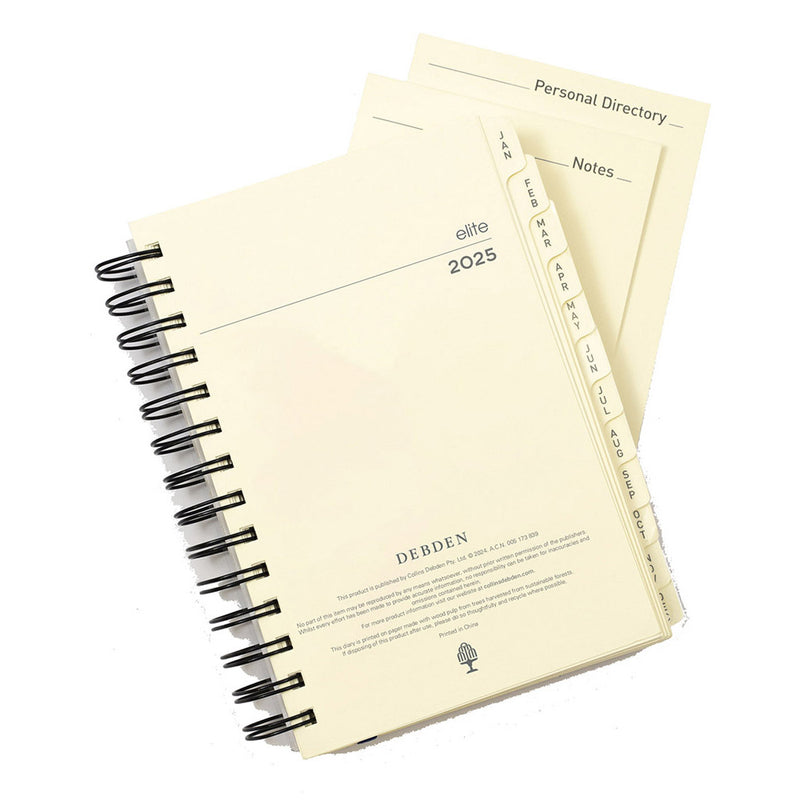 Debden Elite Compact 2025 Diary Refill (190x127mm)