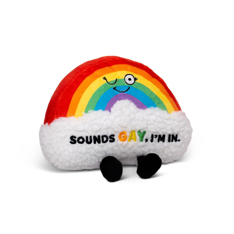 Sounds Gay Rainbow Plush