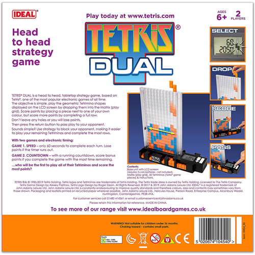 Tetris Dual Game