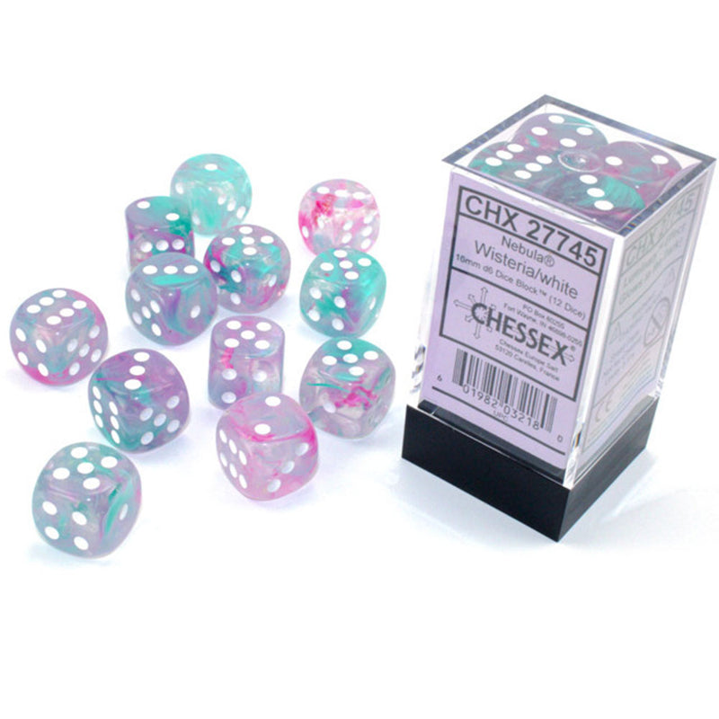  Bloque de dados Nebula Chessex D6 de 16 mm