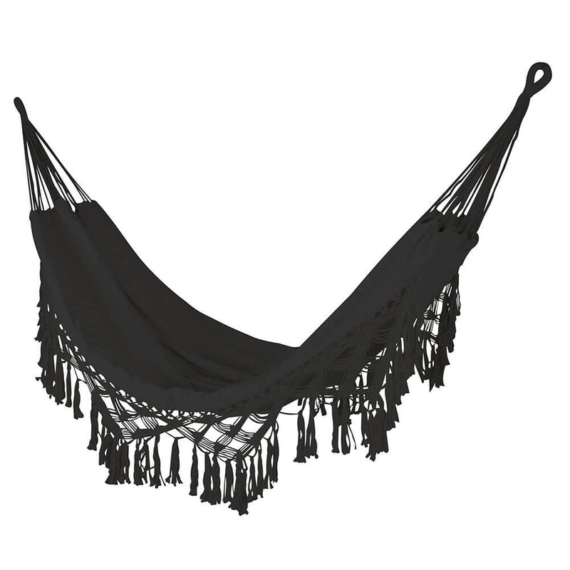  Hamaca de Lona Estilo Macramé Chill (200x140cm)