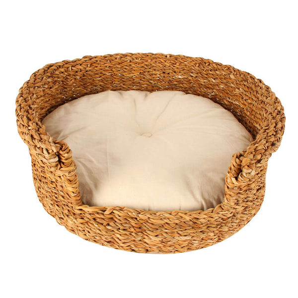 Seagrass Open Pet Bed with Cushion (45x18cm)