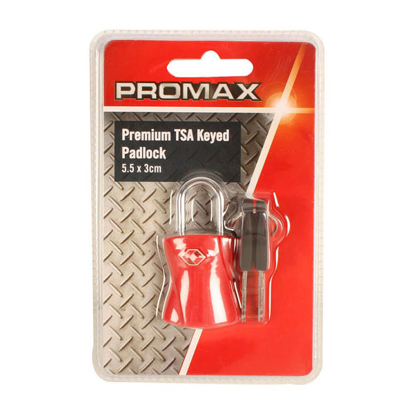 Premium TSA Keyed Padlock (5.5x3cm)