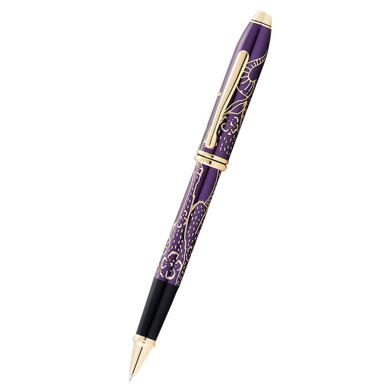  Bolígrafo Roller Townsend Plum Lacquer Zodiac de 23 ct