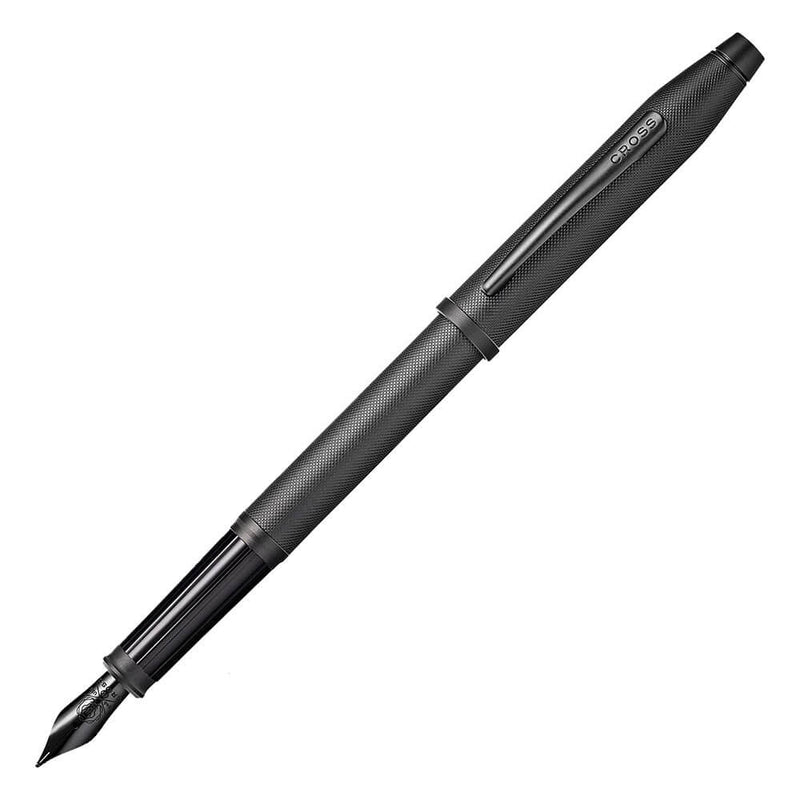  Pluma estilográfica Century II con PVD MicroKnurl negro