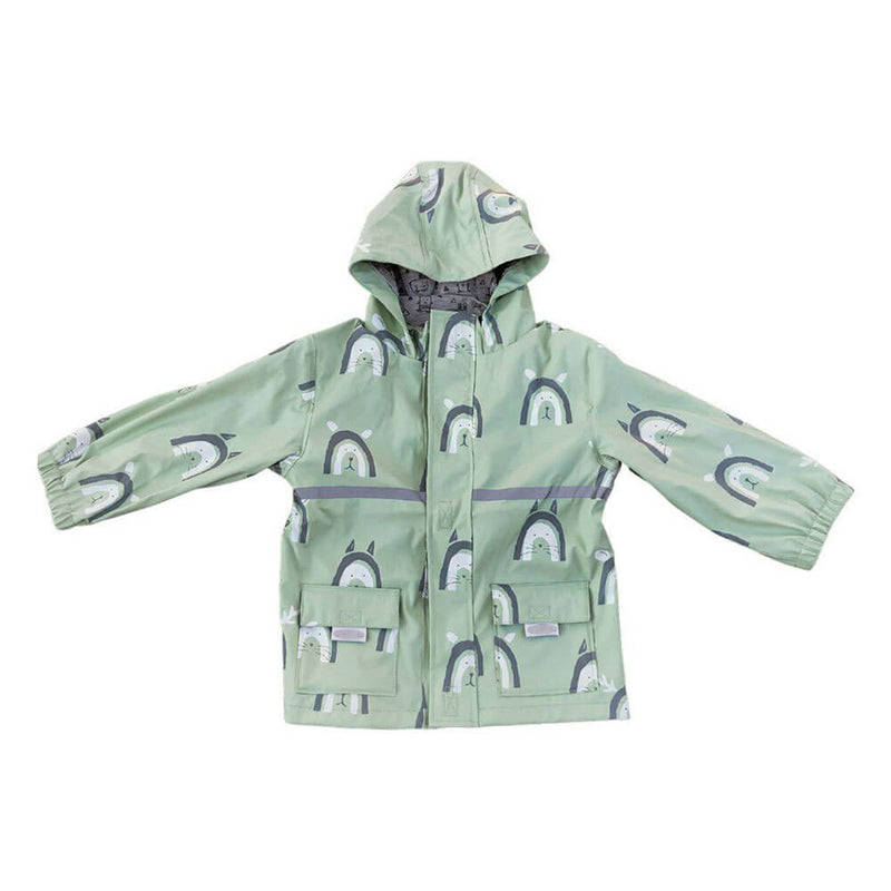  Chaqueta impermeable con estampado animal de Silly Billyz