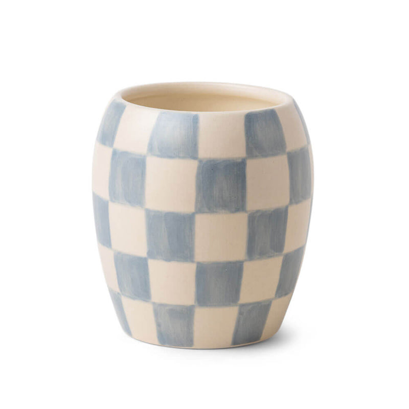  Recipiente de porcelana a cuadros Checkmate 11oz