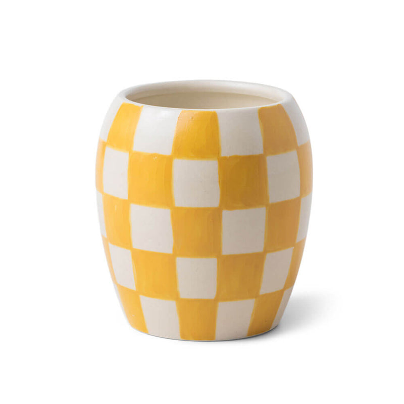  Recipiente de porcelana a cuadros Checkmate 11oz