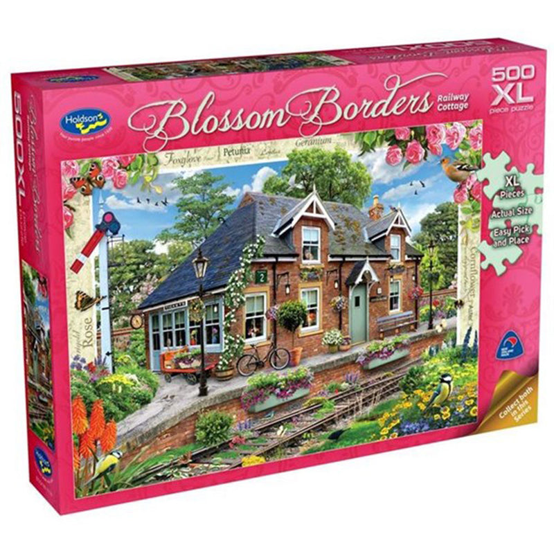  Holdson Puzzle Borde de Flores XL 500pzs