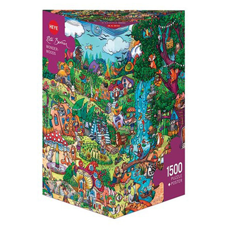  Puzzle Triangulares Heye 1500pzs