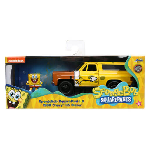 1980 Chevy K5 Blazer w/ SpongeBob 1:32 Scale Hollywood Ride