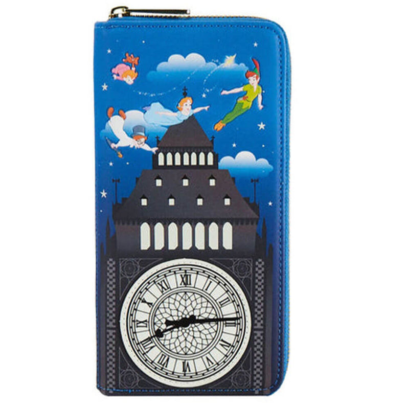 Peter Pan Glow Clock Zip Purse