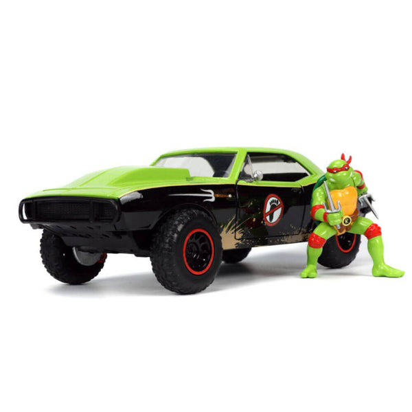 TMNT 1967 Chevrolet Camaro with Raphael 1:24 Scale