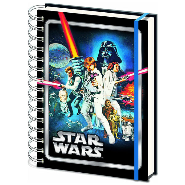 Star Wars Classic A New Hope A4 Notebook