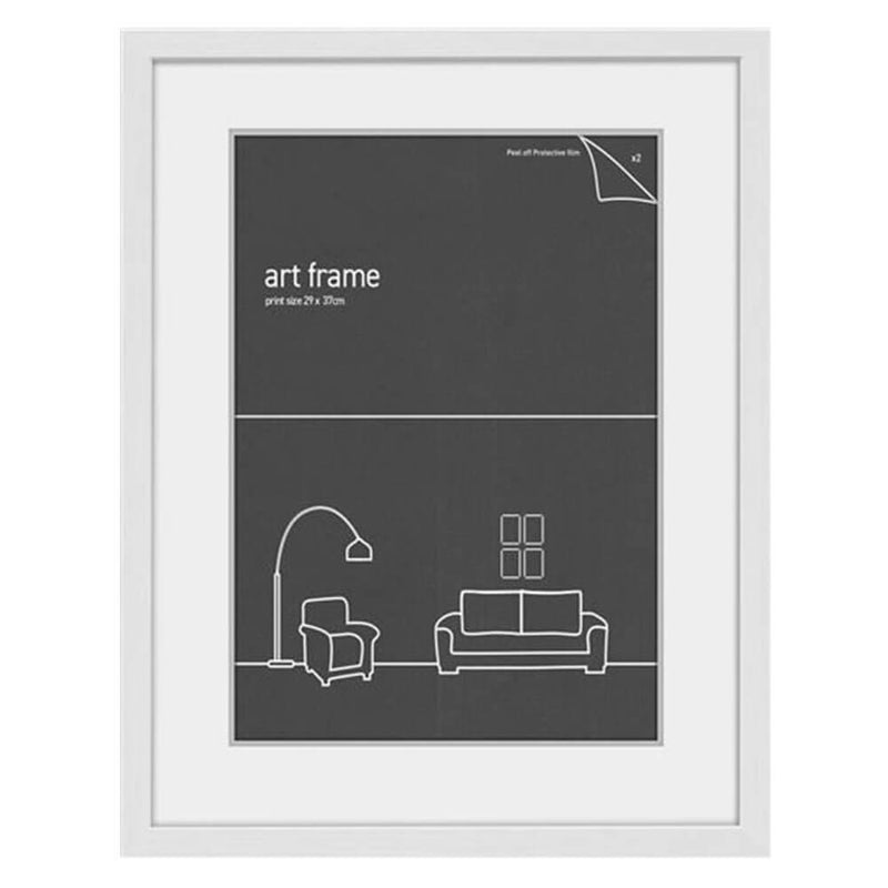  Marco decorativo de pared con doble tapete (29x37cm)