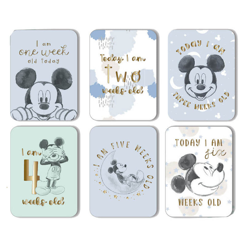  Tarjetas de hitos de regalos de Disney (24 piezas)