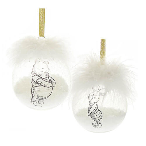 Disney Collectible Christmas Bauble Set