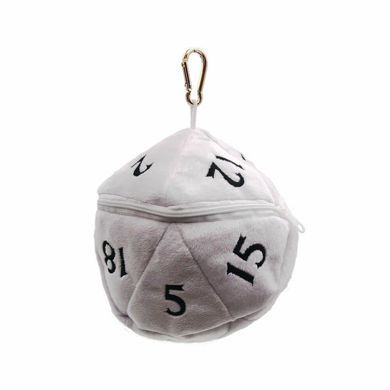  Bolsa de dados de peluche Dungeons & Dragons D20