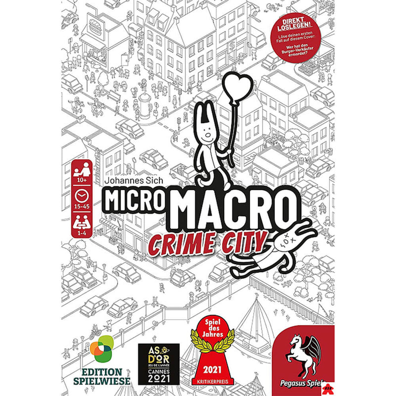 Juego de mesa MicroMacro Crime City